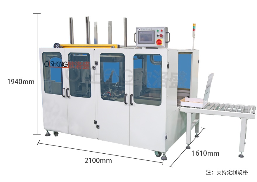 紙盒成型機(jī)尺寸圖片