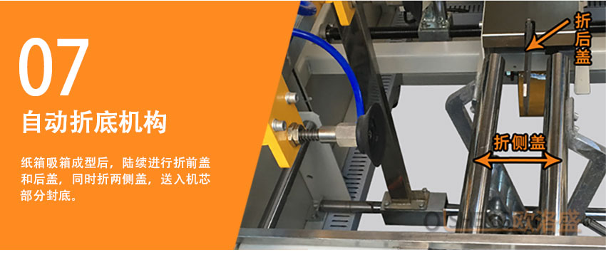 開箱機折底機構(gòu)
