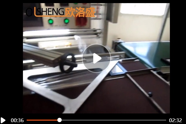 小相框熱收縮包膜機(jī)案例視頻