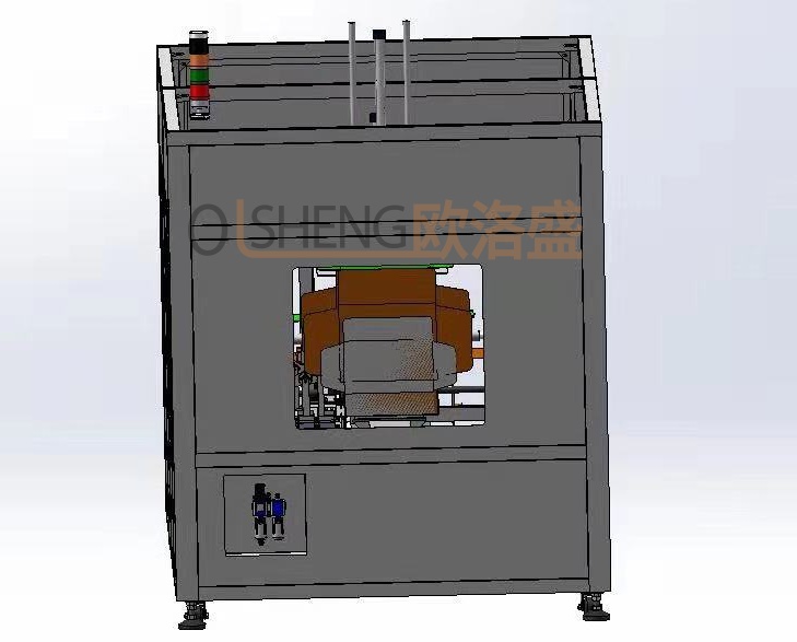 自動(dòng)折盒機(jī)3D圖